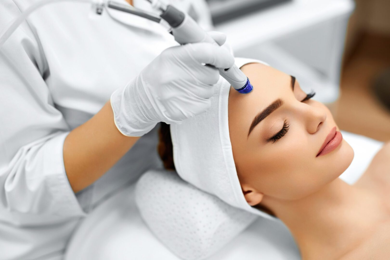 Clean, professional medical spa treatment room with neutral tones at Edan's Med Spa in San Antonio